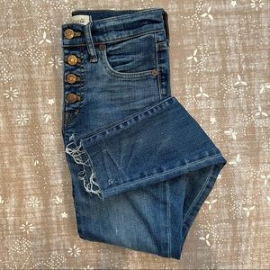Madewell 9” High Riser Skinny Skinny